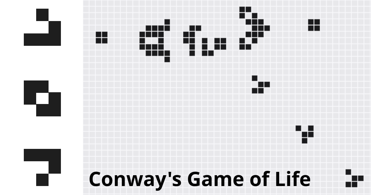 Conway's Game of Life Bit Games
