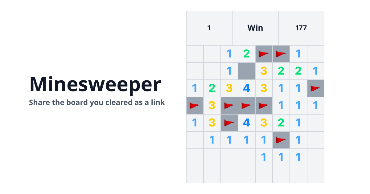Minesweeper - Classic Puzzle Game